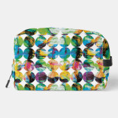 Trousse De Toilette Cercles de grunge. (Verso)