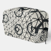 Trousse De Toilette Cercles noirs et blancs (Coin droit)