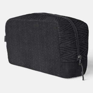 TROUSSE DE TOILETTE CHARCOAL HERRINGBONE