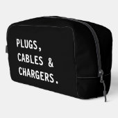 Trousse De Toilette Charger & Cable Organizer,Electronics Accessories  (Coin droit)
