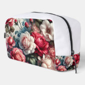 Trousse De Toilette Charme floral de rose intemporel (Coin droit)