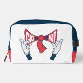 Trousse De Toilette Chat dans le Casquette | Cravate de la boîte de te (Verso)