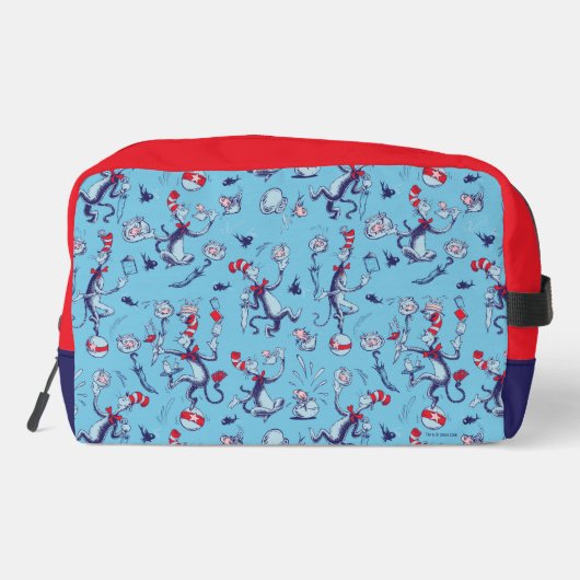 Trousse De Toilette Chat Dans Le Casquette Je Connais Quelques Nouvell (Verso)