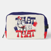 Trousse De Toilette Chat dans le Casquette | Voilà... (Verso)