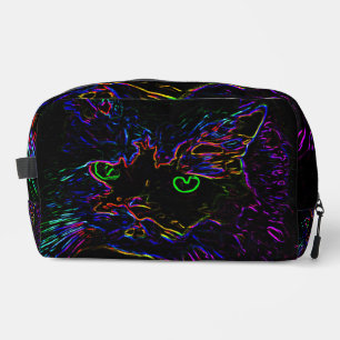 Trousse De Toilette Chat Neon Glow