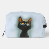 Trousse De Toilette Chat noir enchanté (Verso)