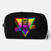 Trousse De Toilette Chat Rétro Mignon (Recto)