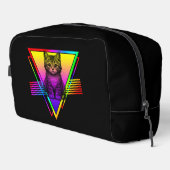 Trousse De Toilette Chat Rétro Mignon (Coin droit)