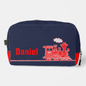 Trousse De Toilette Chemin de fer rouge enfants de voyage (Recto)
