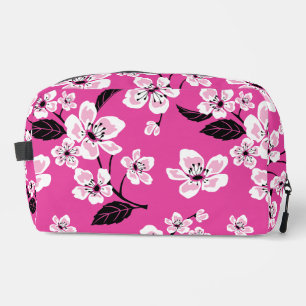 TROUSSE DE TOILETTE CHERRY BLOSSOM - MOTIF SAKURA EN ROSE