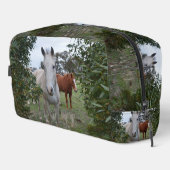 Trousse De Toilette Chevaux Cache-Cache, (Coin droit)