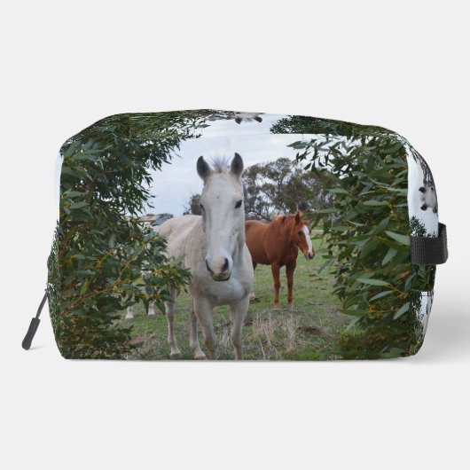 Trousse De Toilette Chevaux Cache-Cache, (Verso)