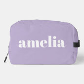 Trousse De Toilette Chic Lavande Violet Monogramme (Verso)