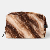 Trousse De Toilette Chocolate Milkshake Marble Texture (Verso)
