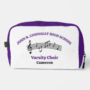 Trousse De Toilette Chœur de lycée personnalisé Violet
