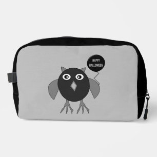 Trousse De Toilette Chouette de la fête d'Halloween déplaisante