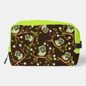 Trousse De Toilette Chouettes et fleurs (Verso)