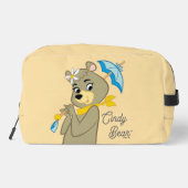 Trousse De Toilette Cindy Bear tenant le parasol (Verso)