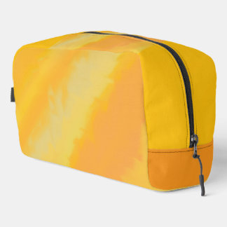 Trousse De Toilette Citron Aquarelle Orange Ensoleillé