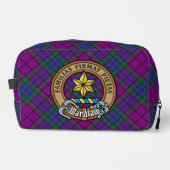 Trousse De Toilette Clan Wardlaw Crest sur Tartan (Recto)