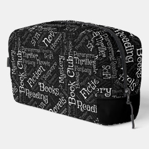 Trousse De Toilette Cloud Word pour les amateurs de livres