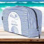Trousse De Toilette Coastal Cowgirl Bachelorette faveur bridesmaid cad<br><div class="desc">Coastal Cowgirl Bachelorette fête pour un week-end sur une côte cadeaux de demoiselle d'honneur personnalisés sac de maquillage,  la fête de la bachelorette favorise les cadeaux de demoiselles d'honneur,  sac de voyage à rayures bleues</div>