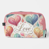 Trousse De Toilette Coeurs et amour (Recto)