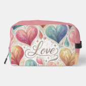 Trousse De Toilette Coeurs et amour (Verso)