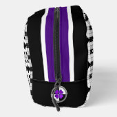 Trousse De Toilette Coeurs violets B&W battants (Droite)