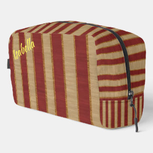 Trousse De Toilette Collection de linge de luxe en or de Bourgogne pop