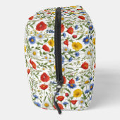 Trousse De Toilette Coloré Fleur sauvage Floral Botanical Monogramme (Droite)