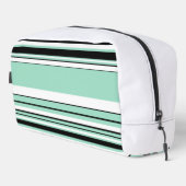 Trousse De Toilette Complex Stripes - Vert (Menthe) (Coin droit)