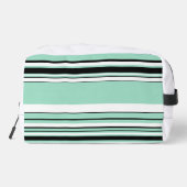 Trousse De Toilette Complex Stripes - Vert (Menthe) (Verso)