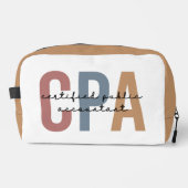 Trousse De Toilette Comptable Public Certifié CPA Retro (Recto)