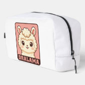 Trousse De Toilette Conception d'illustration de lama mignon (Coin droit)