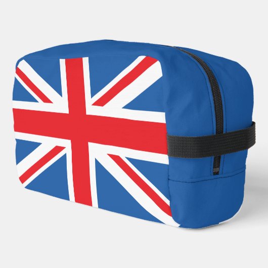 Trousse De Toilette Conception Union Jack/Drapeau (Coin gauche)