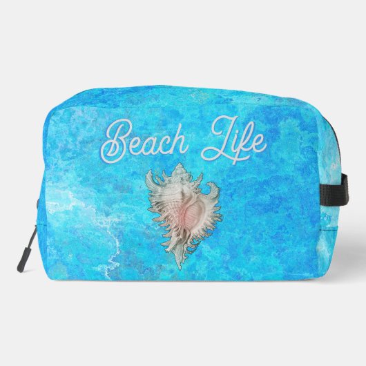 Trousse De Toilette Conch Shell "Beach Life" (Verso)