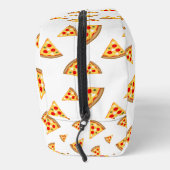 Trousse De Toilette Cool et amusant pizza tranches motif blanc blanc (Droite)