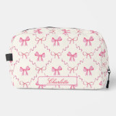 Trousse De Toilette Coquette rose Bow (Recto)