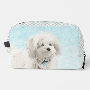 Trousse De Toilette Coton de Tulear Peinture mignonne Original Animal