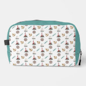 Trousse De Toilette Couleur Motif sur blanc (Recto)