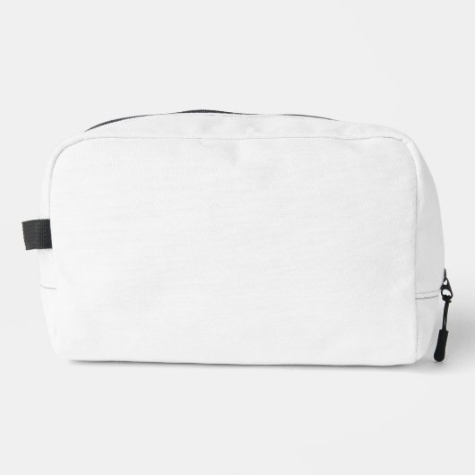 Trousse De Toilette Couleur solide blanc Fantôme (Recto)