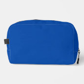 Trousse De Toilette Couleur solide bleu Cobalt (Recto)