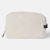 Trousse De Toilette Couleur solide de café blanc (Verso)