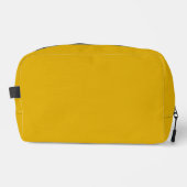 Trousse De Toilette Couleur solide jaune moutarde (Recto)