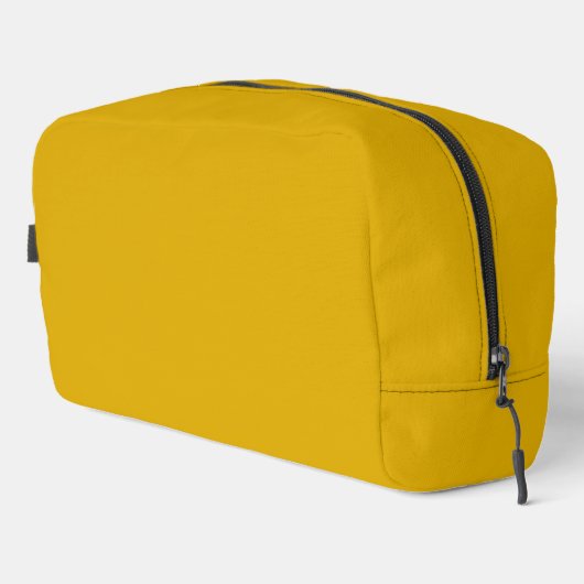 Trousse De Toilette Couleur solide jaune moutarde (Coin droit)