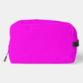 Trousse De Toilette Couleur solide Magenta brillante (Verso)