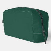Trousse De Toilette Couleur solide verte Brunswick (Coin droit)