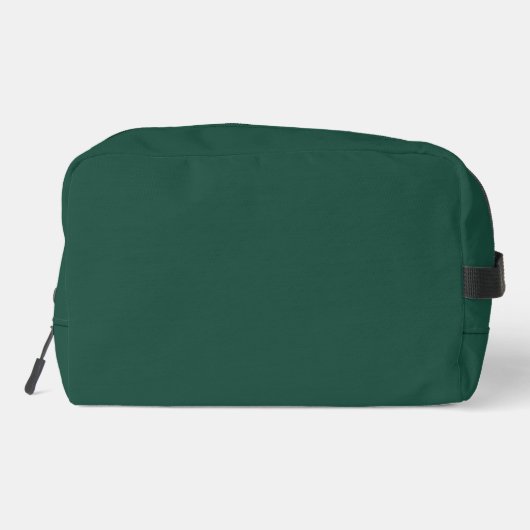 Trousse De Toilette Couleur solide verte Brunswick (Verso)