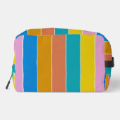 Trousse De Toilette Couleurs à rayures tropicales de Bonaire (Verso)